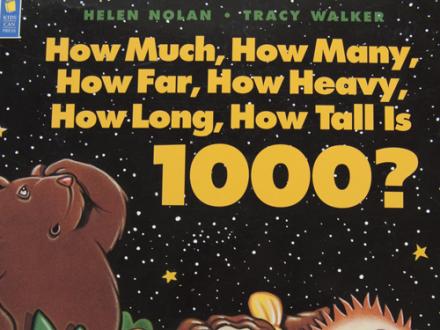 How Much, How Many, How Far, How Heavy, How Long, How Tall is 1000? Book - Featured in Bridges Grade 2