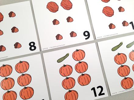Grade 1 Calendar Markers - October